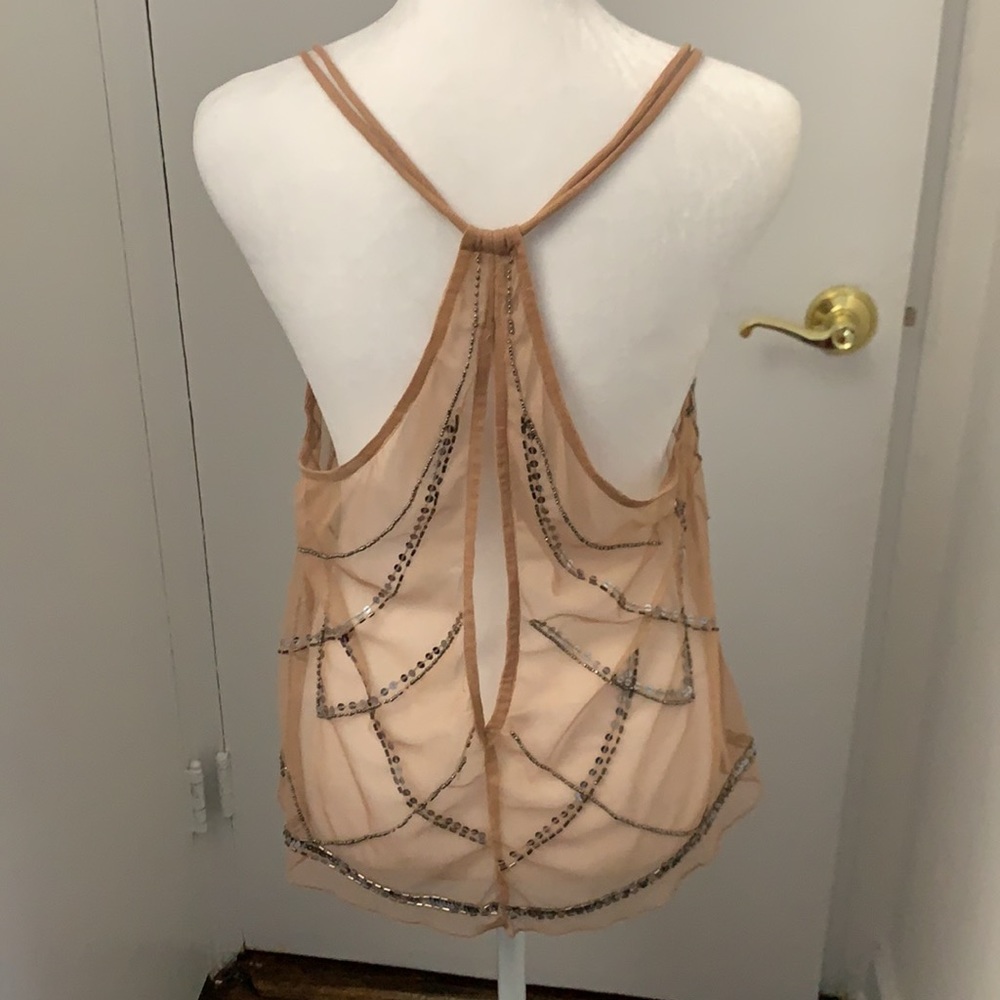 Sheer sequin tank - Picture 2 of 4